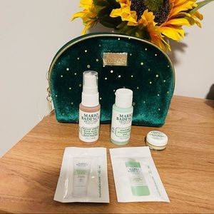 Mario badescu sample with cosmetic bag